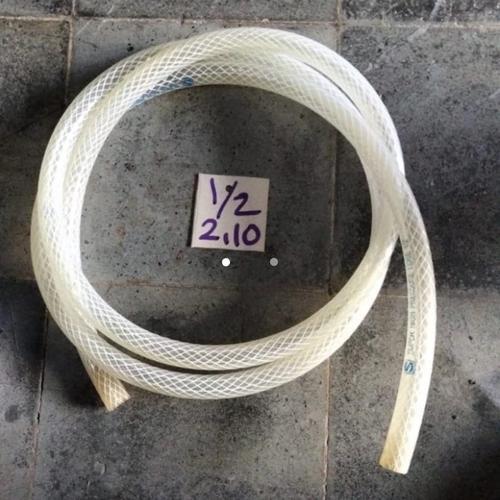 

Selang Air Benang 1/2" INCI INCH Serat Hose Putih bening Transparan