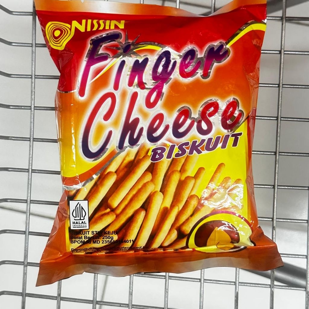 

Nissin Biskuit Stik Keju Finger Cheese 250gram
