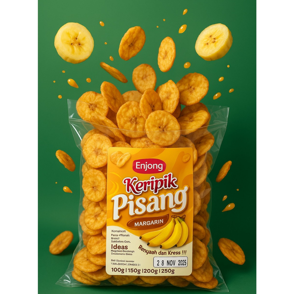 

Keripik Pisang Enjong Khas Banyuwangi