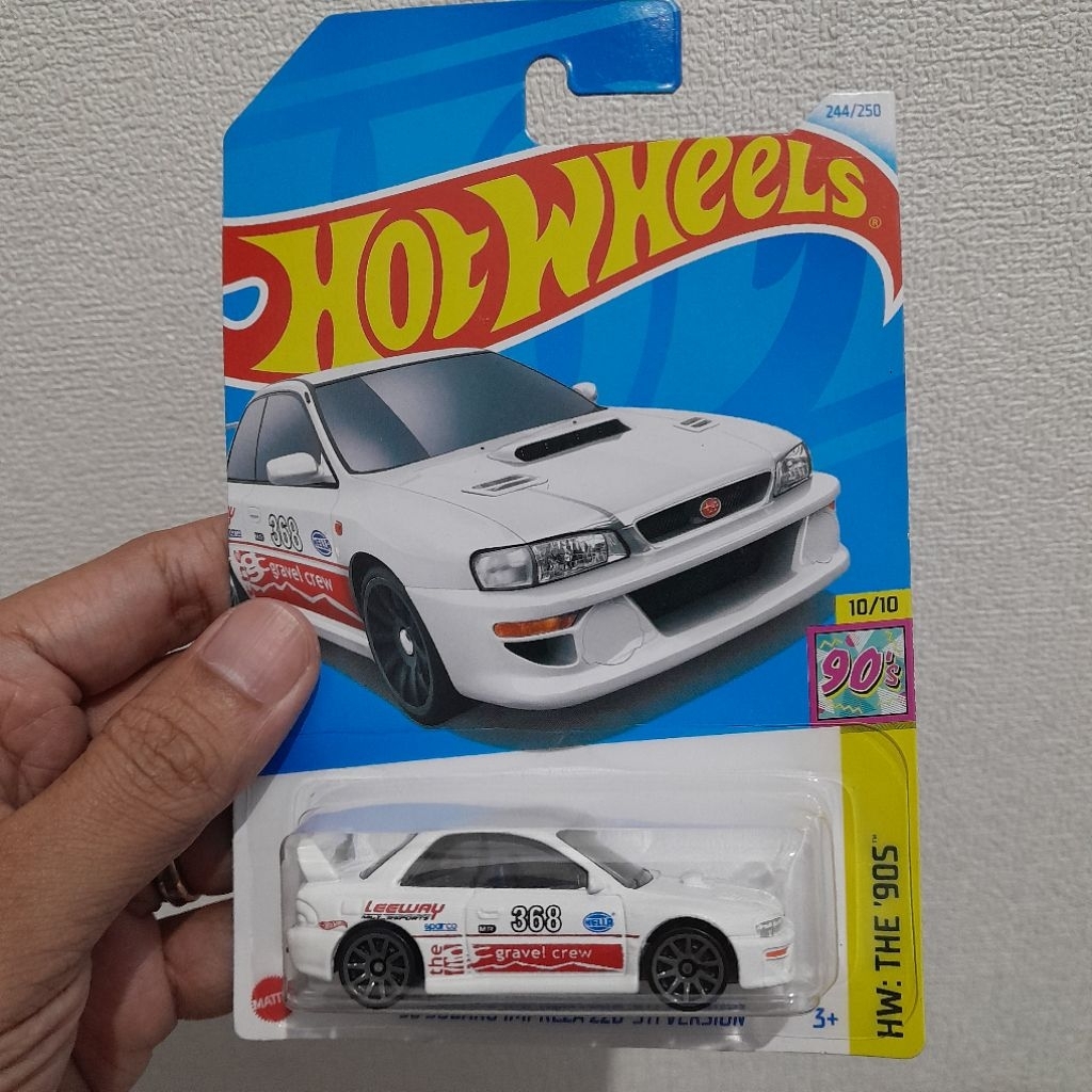 HOT WHEELS 98 SUBARU IMPREZA 22B -STi VERSION
