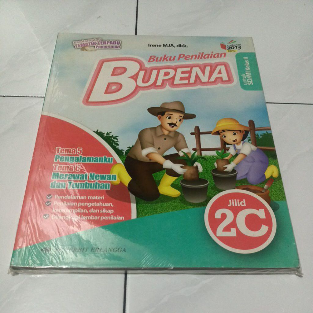 buku penilaian bupena kelas 2 SD MI
