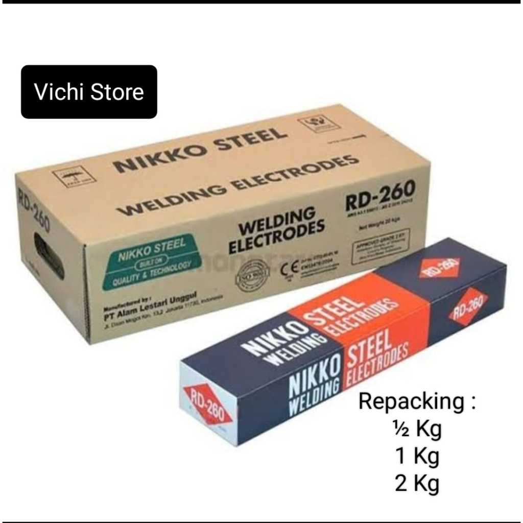 KAWAT LAS RD260 2,6MM - ELEKTRODA LAS LISTRIK