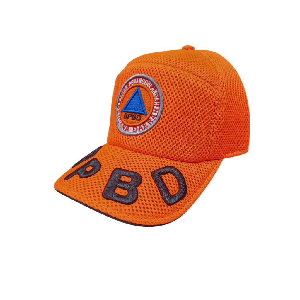 TOPI BPBD ORANGE/ TOPI BPBD/ BPBD