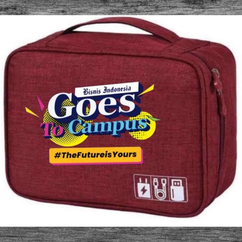 CUSTOM TAS TRAVEL ZIPPER BAG/TAS POUCH CUSTOM/TAS HADIAH/TAS ORGANIZER/TAS SOUVENIR