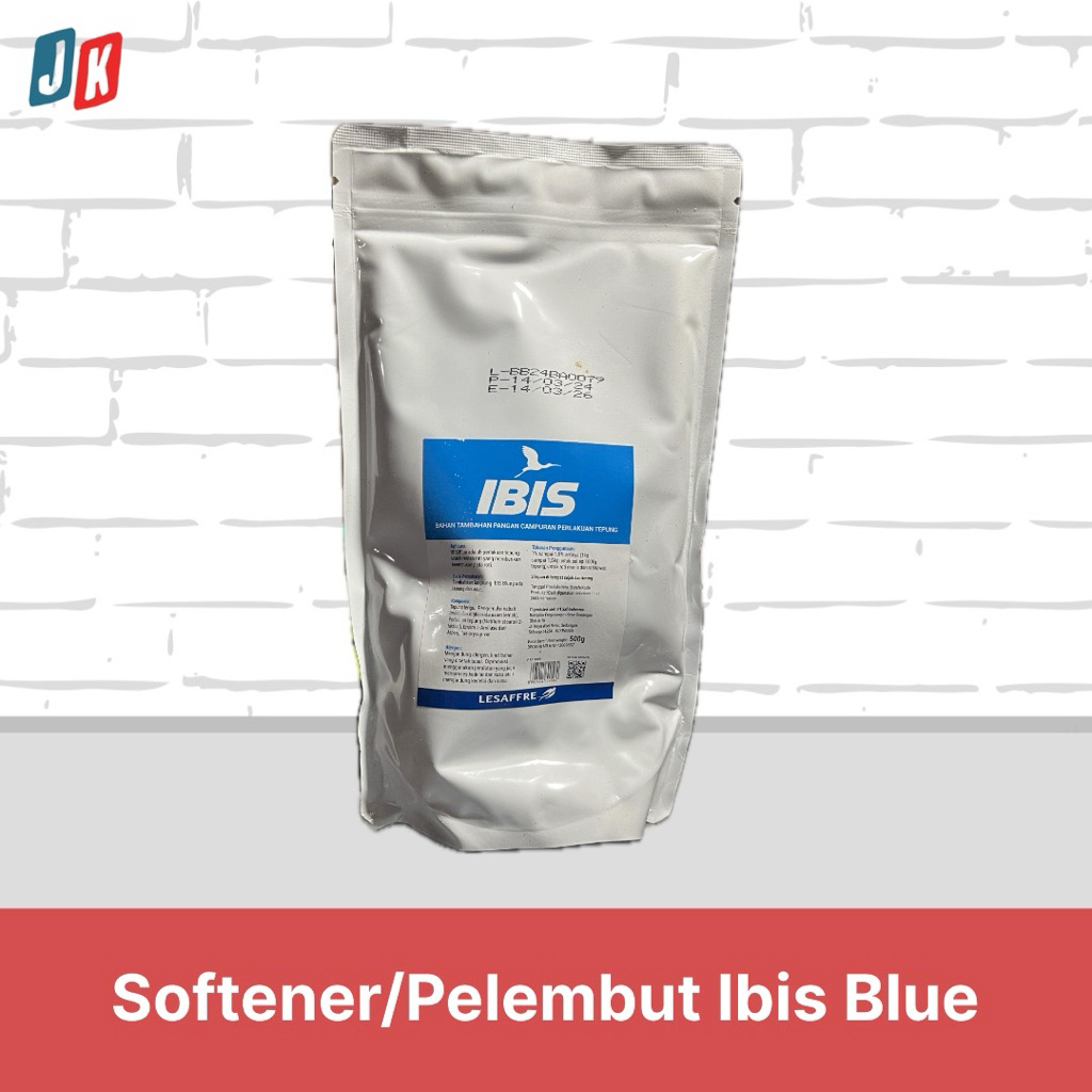 

Pelembut/Softener Adonan Roti - Ibis Blue 500 GR