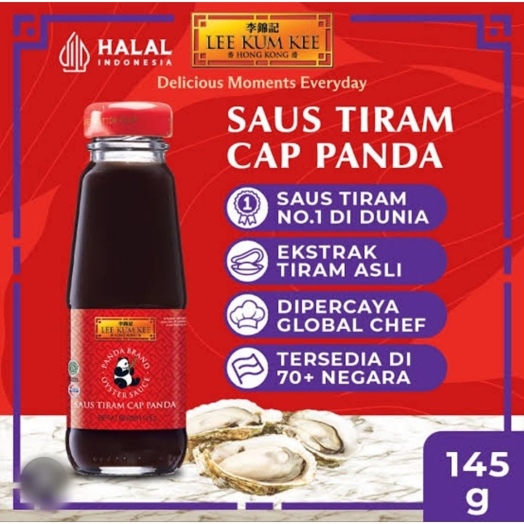 

Saos Tiram Panda /Lee Kum Kee 145gr