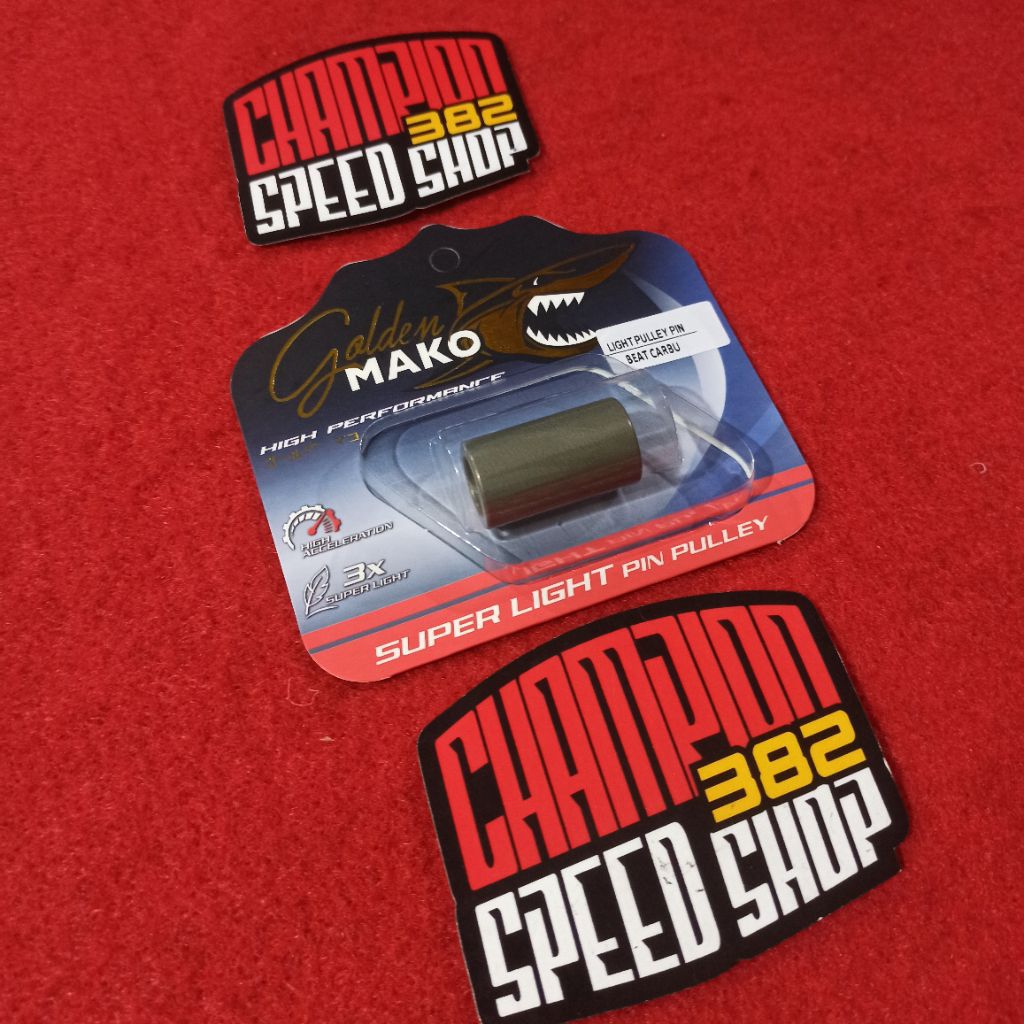 Bosh Boshing Bushing Super Light Pin Pulley CVT Golden Mako Beat Karbu Scoopy Karbu Karburator Carbu