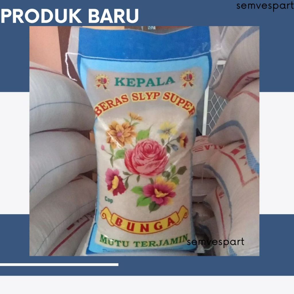 

promo Beras Cap Bunga 20kg premium