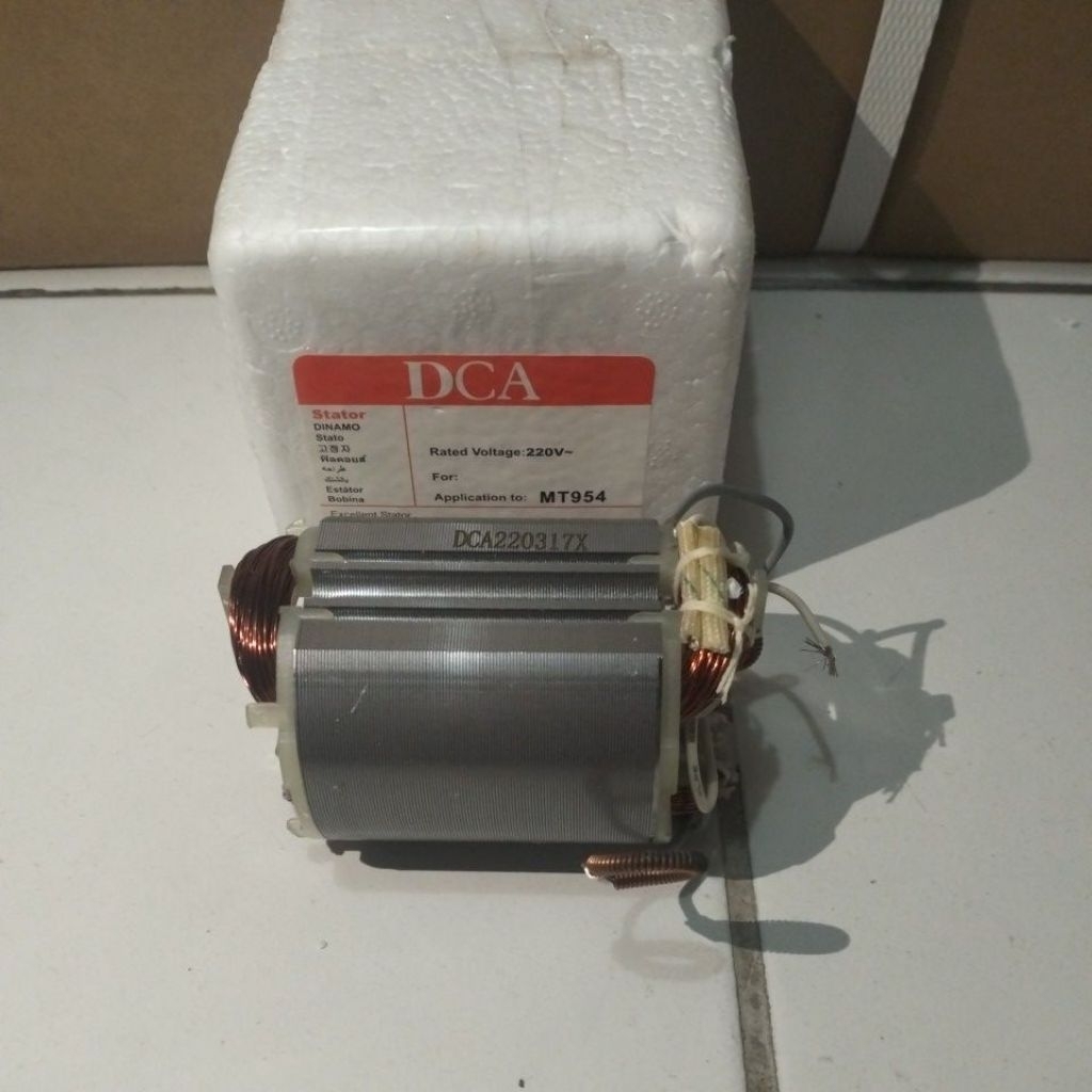 DCA Stator Gerinda MAKTEC MT954 MT 954 Rumah Armature Stator Gerinda MAKTEC MT954 DCA
