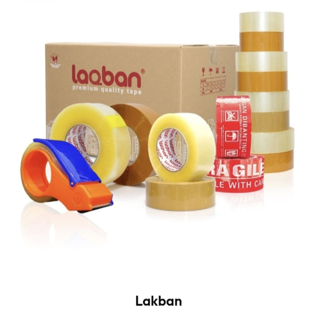 

LAKBAN BENING & COKLAT 45MM x 45 MIC x (500 YARD) 1DUS ISI 30 ROLL