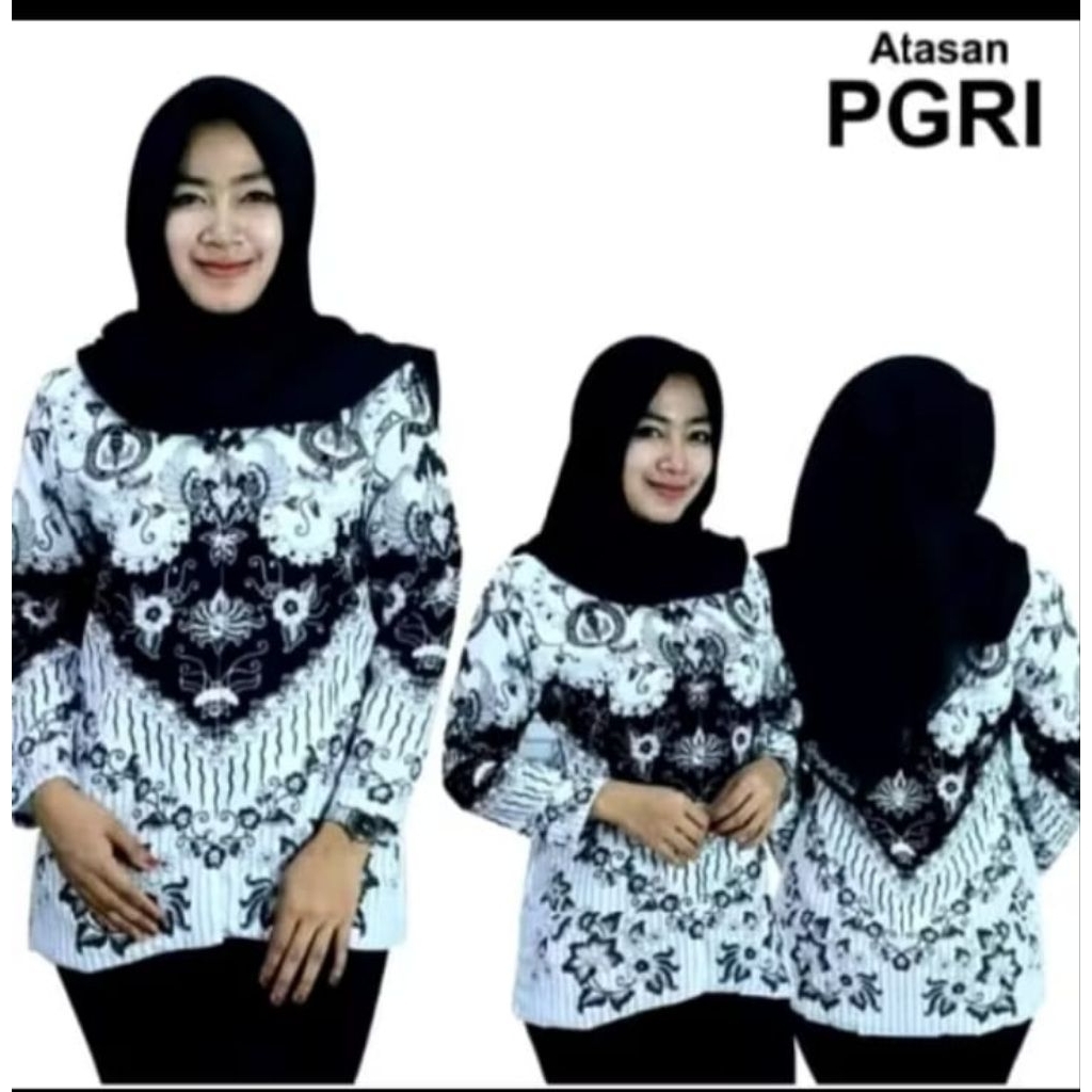 Seragam PGRI terbaru 2025 pria dan wanita full furing batik PGRI pria terbaru 2025 full furing baju 