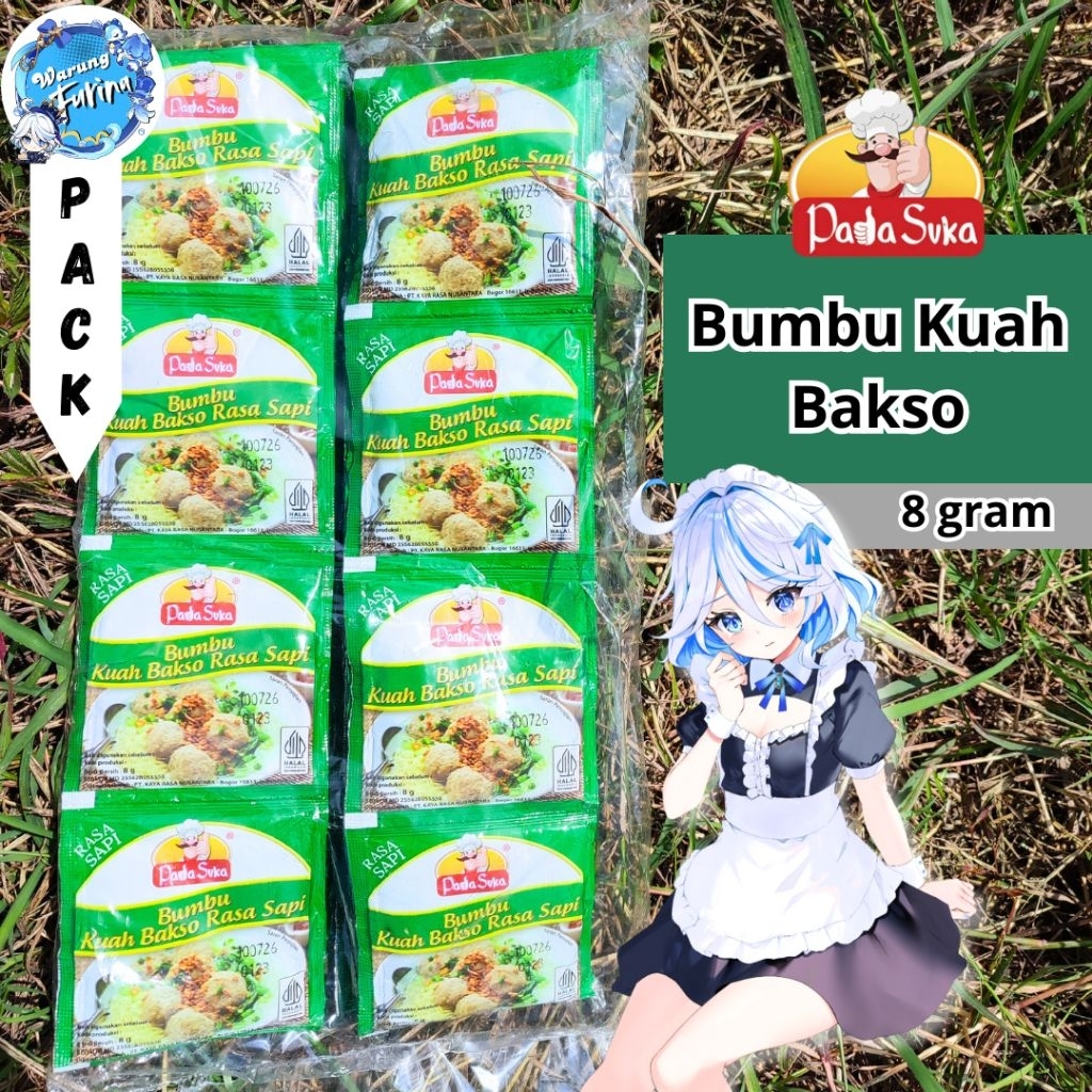

Padasuka Bumbu Kuah Bakso Sachet 8gr | Pack