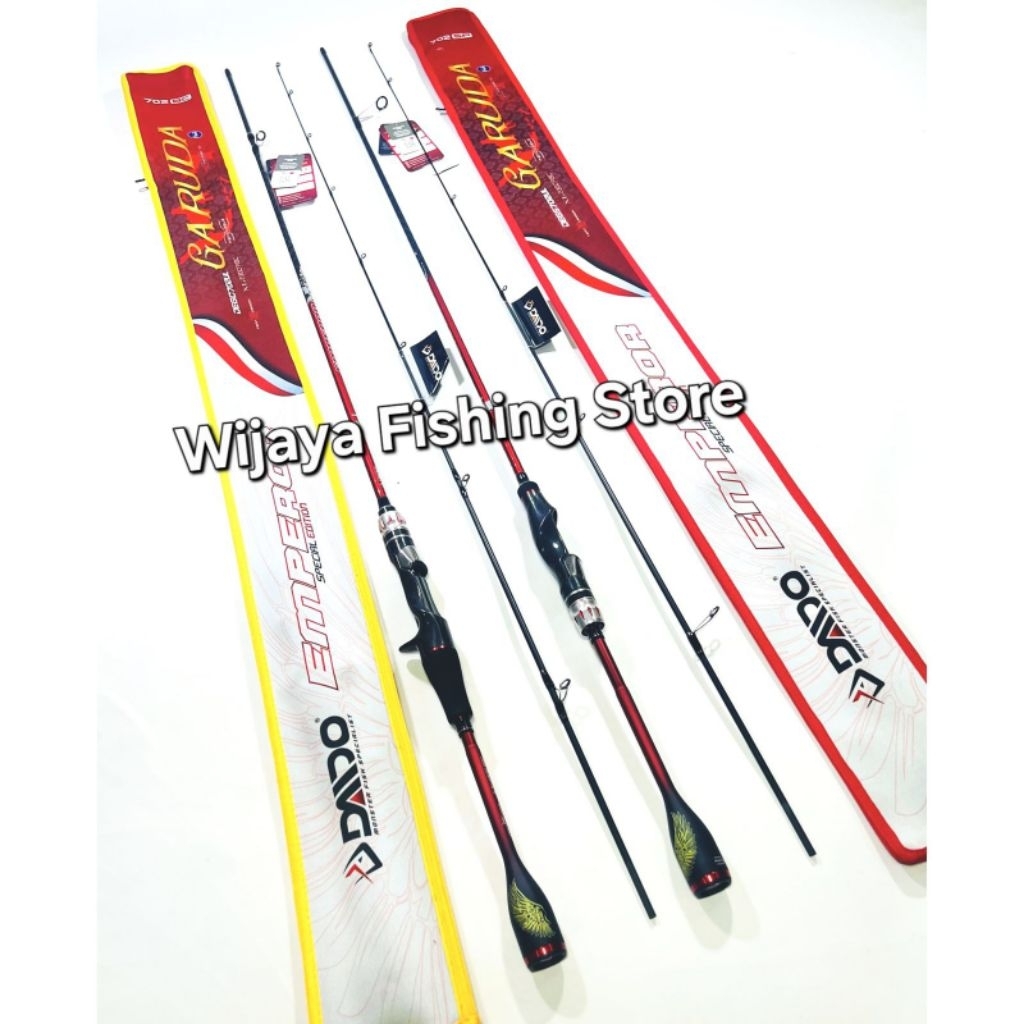 Joran Pancing UL Daido Emperor Special Edition Garuda 210 CINCIN FUJI ALCONITE