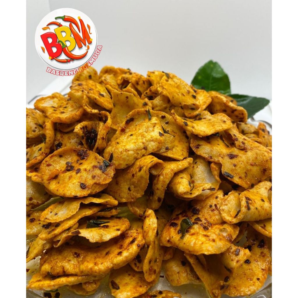 

BASRENG PEDAS DAUN JERUK 500 GRAM BUMBU MELIMPAH