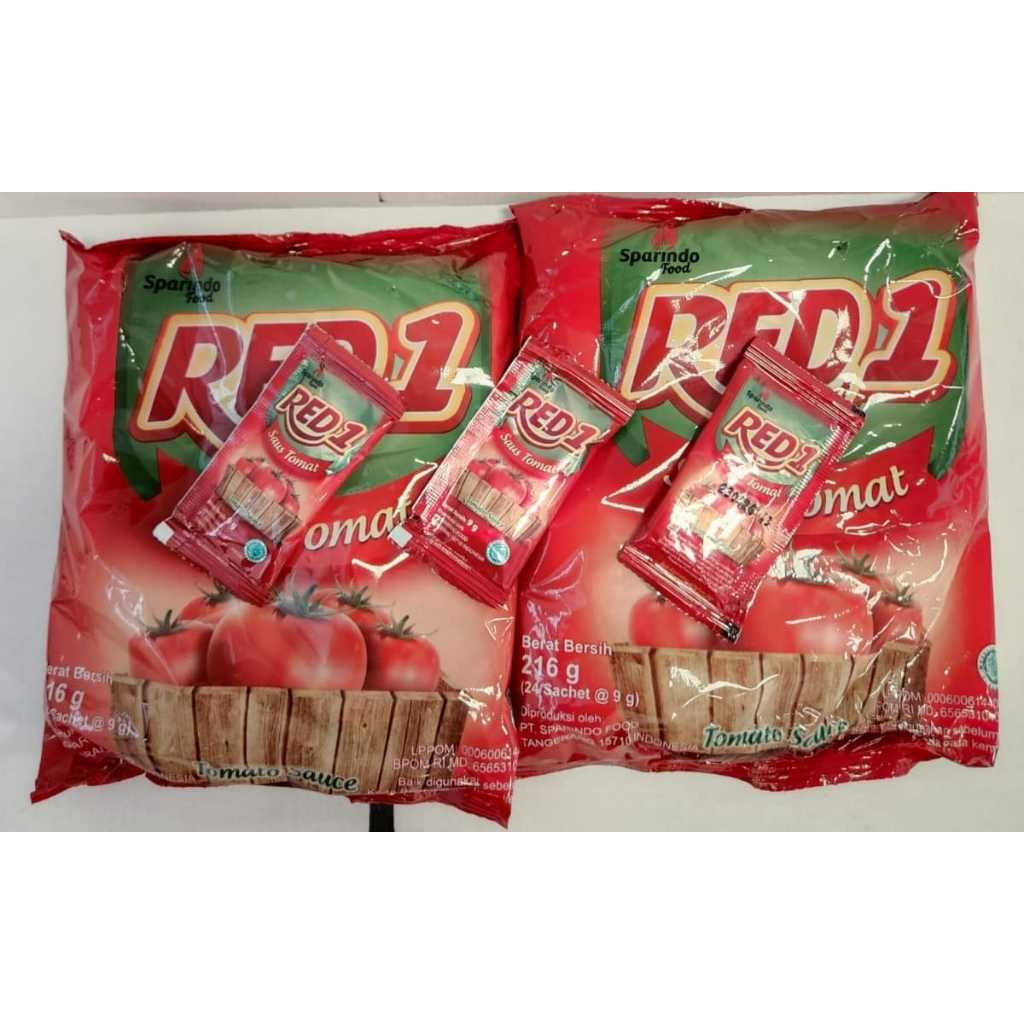 

RED1 Saus Tomat 9gr (24x9gr)