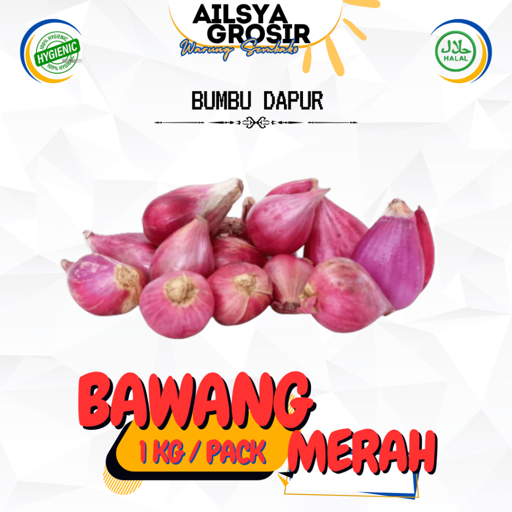 

Bawang Merah - Bawang Putih - Bawang Bombay Premium - 250 gr 500 gr 1 Kg