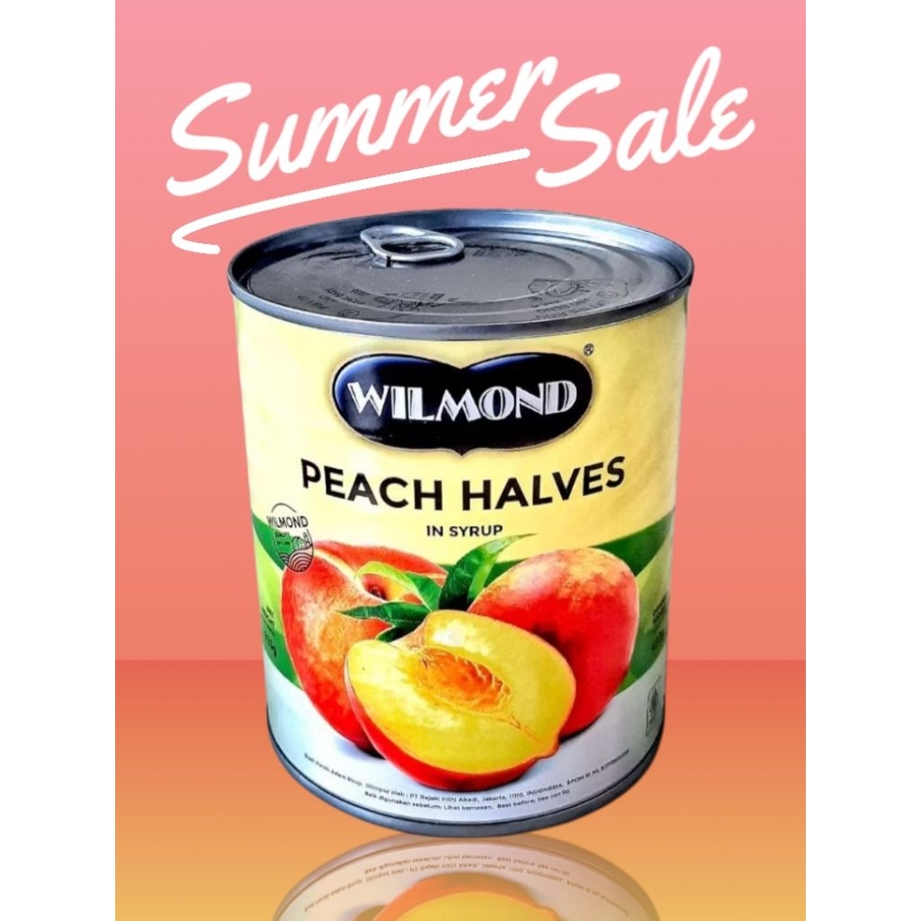 

qqq Wilmond Peach Halves 825gr