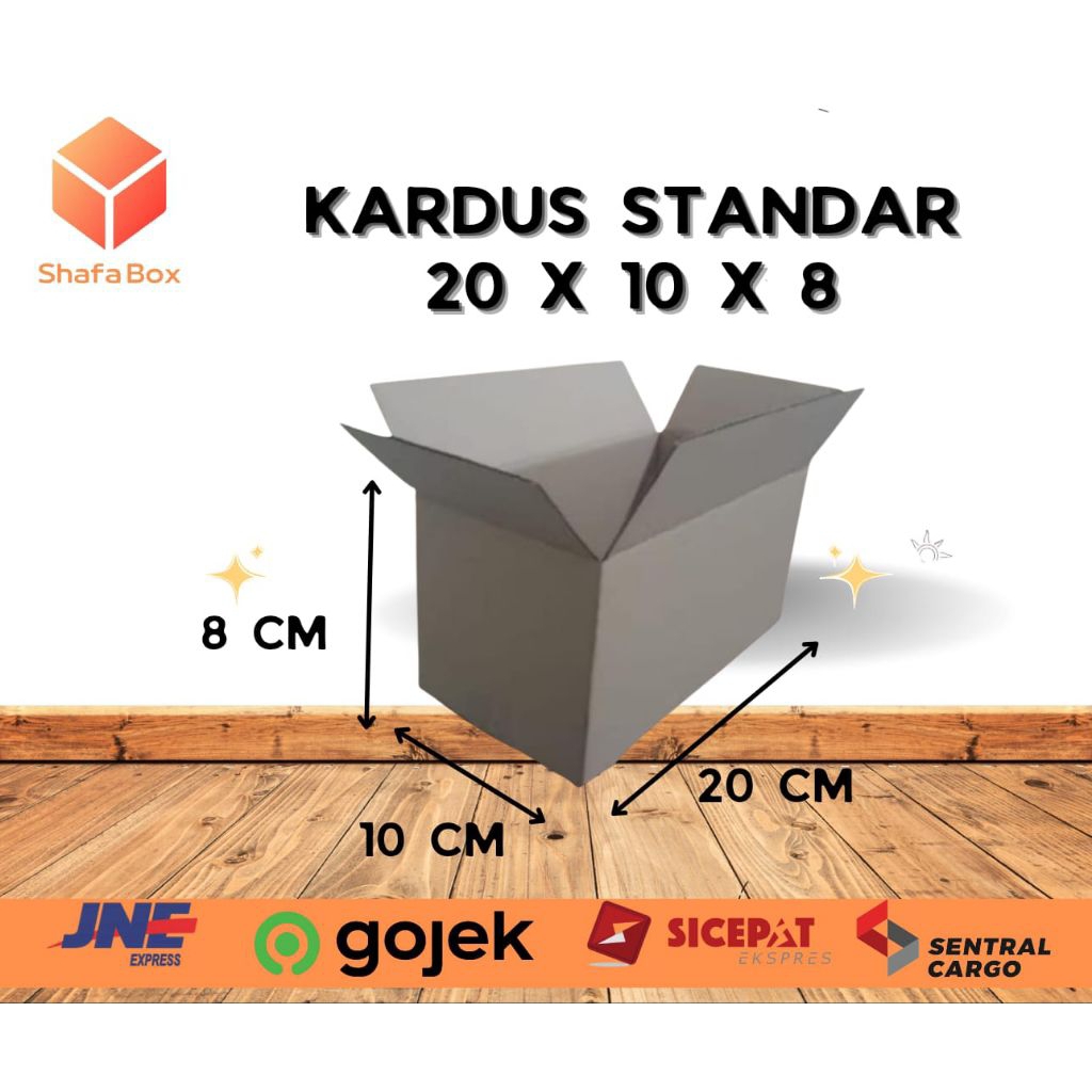 

Kardus Standar Box 20x10x8 Kardus Packing