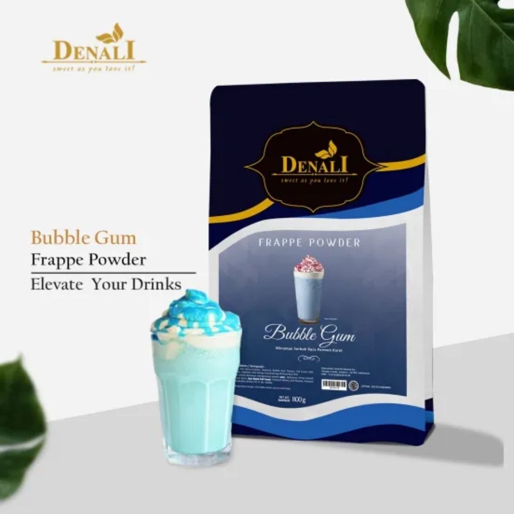 

Bubuk Denali BUBBLE GUM | Powder BUBBLE GUM 800gr | Minuman Cafe | Minuman Coffee Shop