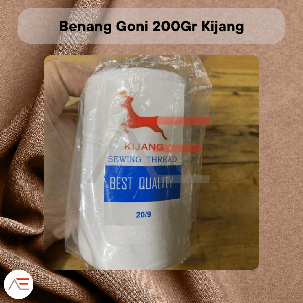 Benang Goni 200Gr Kijang 20/9 Benang Jahit Karung Goni untuk mesin jahit goni