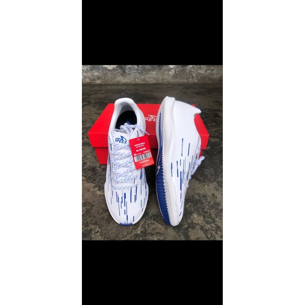 Sepatu Futsal Specs Lightspeed Reborn IN Dzzling Blue