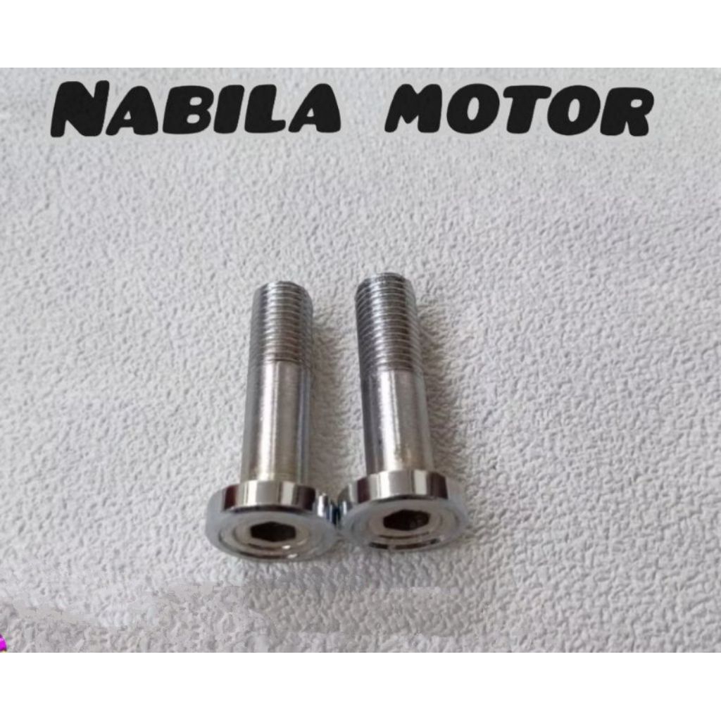 baut shock belakang cb gl mp Vega Jupiter baut shock baut shock drat 14 arem kaze(Jeje)