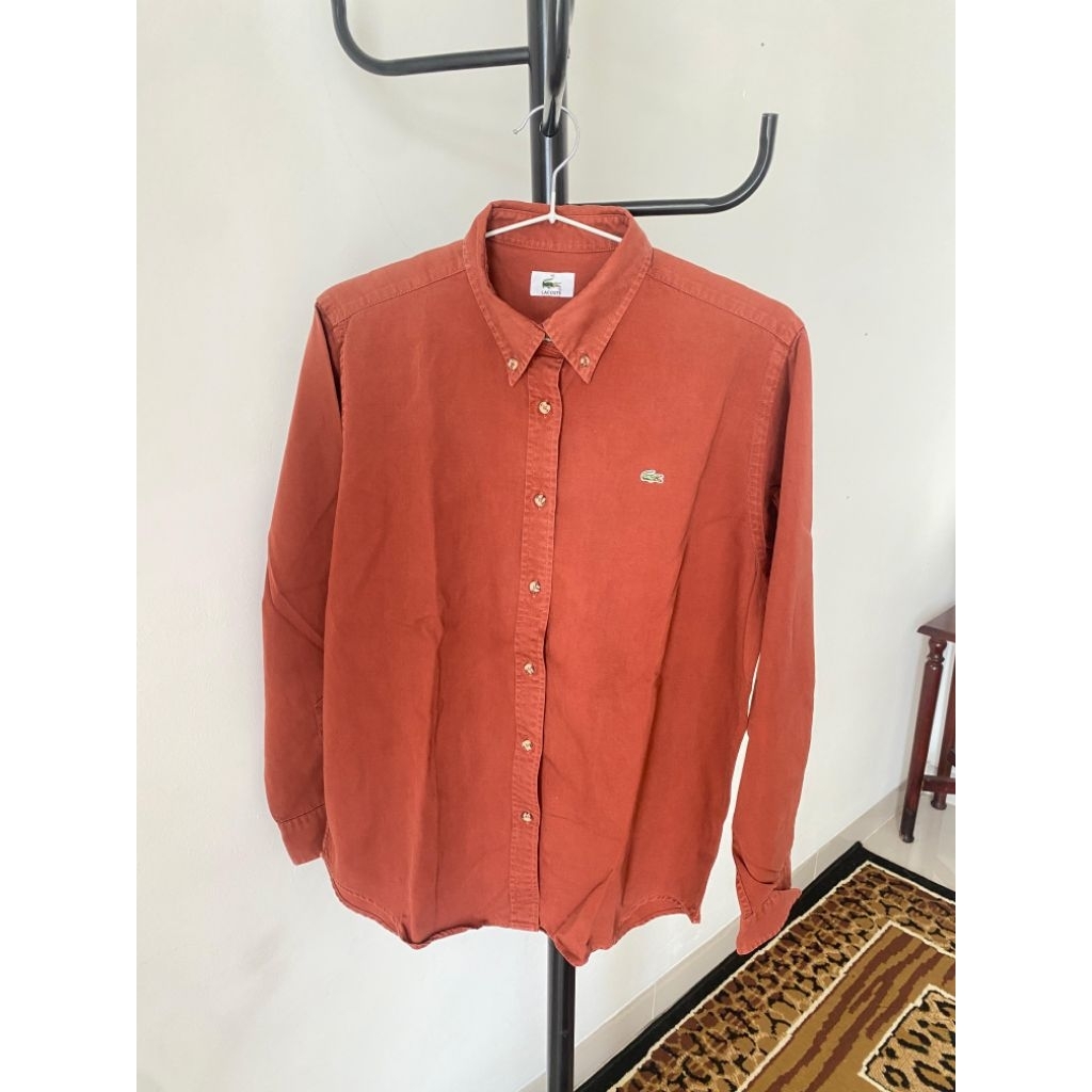 kemeja Lacoste unisex second goodcondition