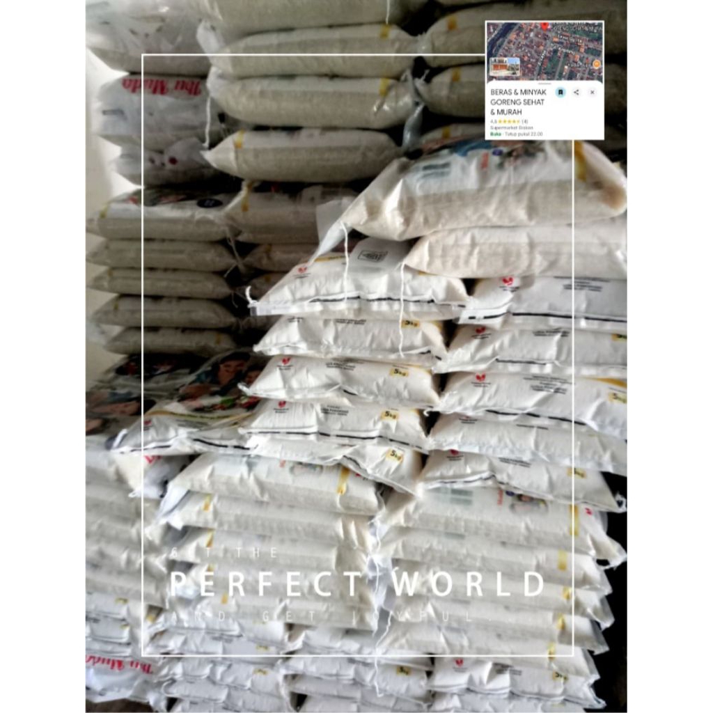 

Beras Premium Ibu Muda 5 kg : Bersih, Utuh & Punel