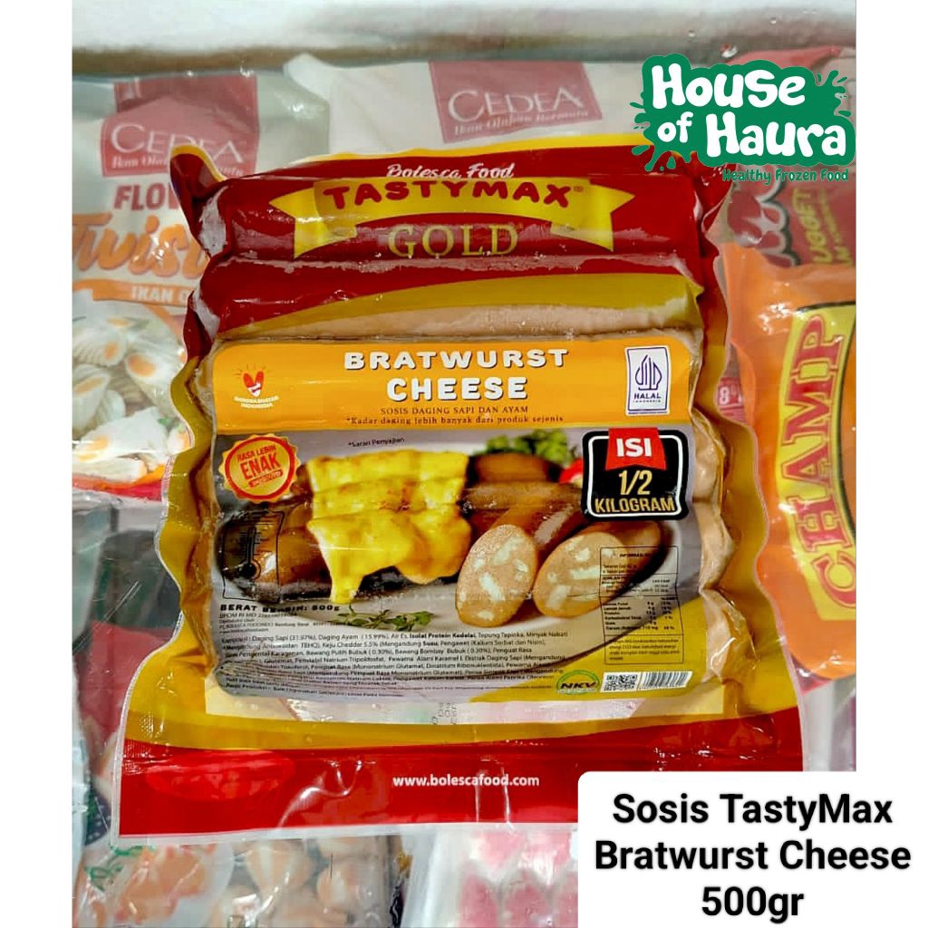 

Sosis TastyMaxBratwurst Cheese