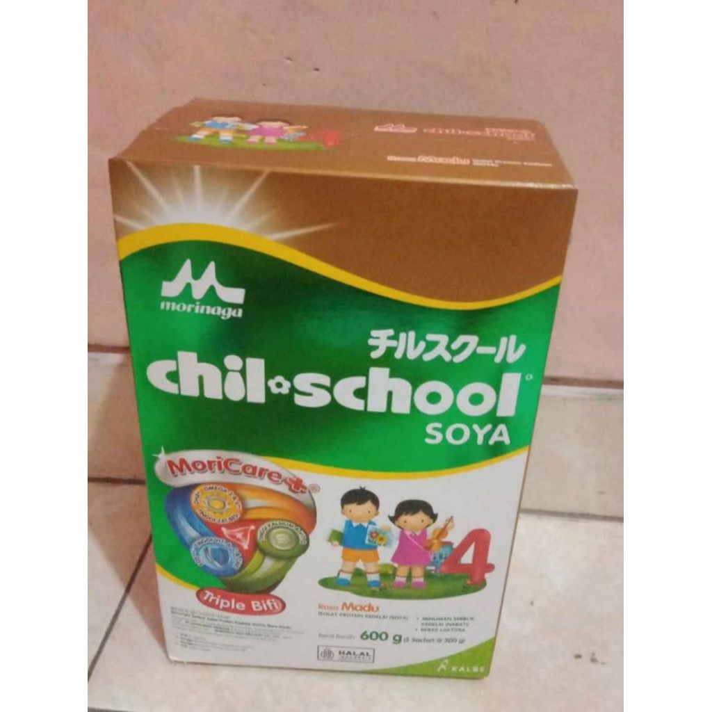 

❗❗JUAL RUGI, ORI, BARU, SEGEL❗❗MORINAGA SOYA Chil-School Madu 4 600gram EXP 19 SEPT 2026