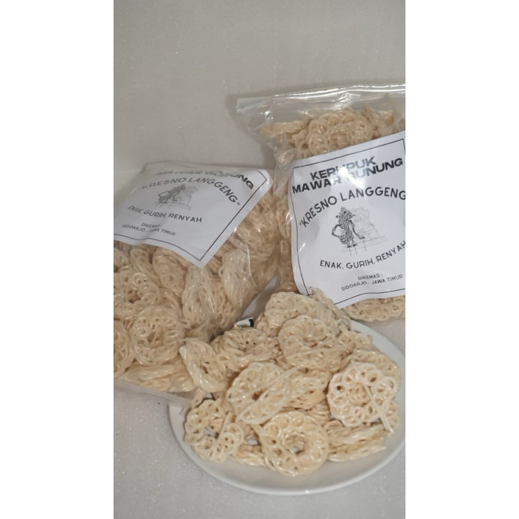 

Kerupuk Tenggiri Bentuk Mawar