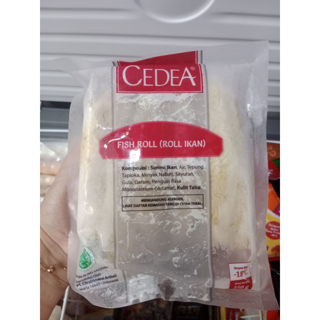 

cedea fish roll row roll 250gr