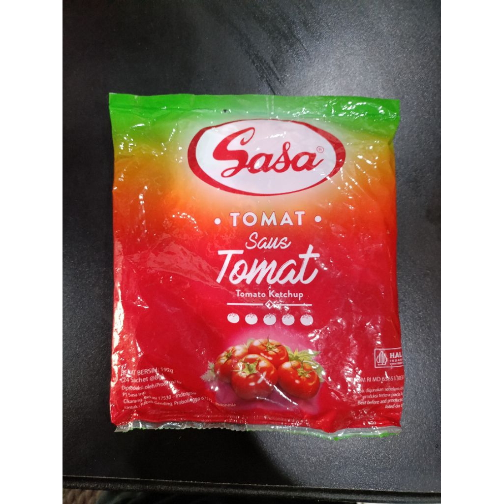 

SASA SAUS TOMAT SACHET @ 8GR X 24SCH