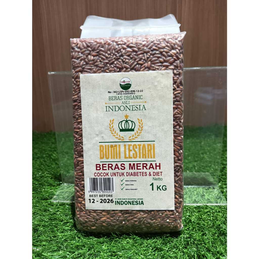 

BERAS ORGANIK MERAH CHOCOLATE 1KG