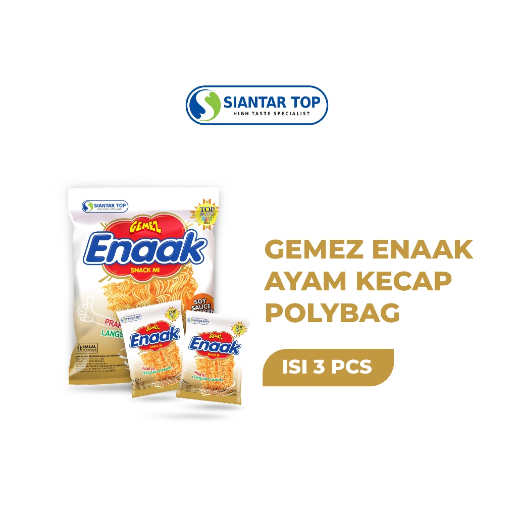 

Gemez Enaak Premium 30 gr x 3 PCS (Polybag) - SIANTARTOP