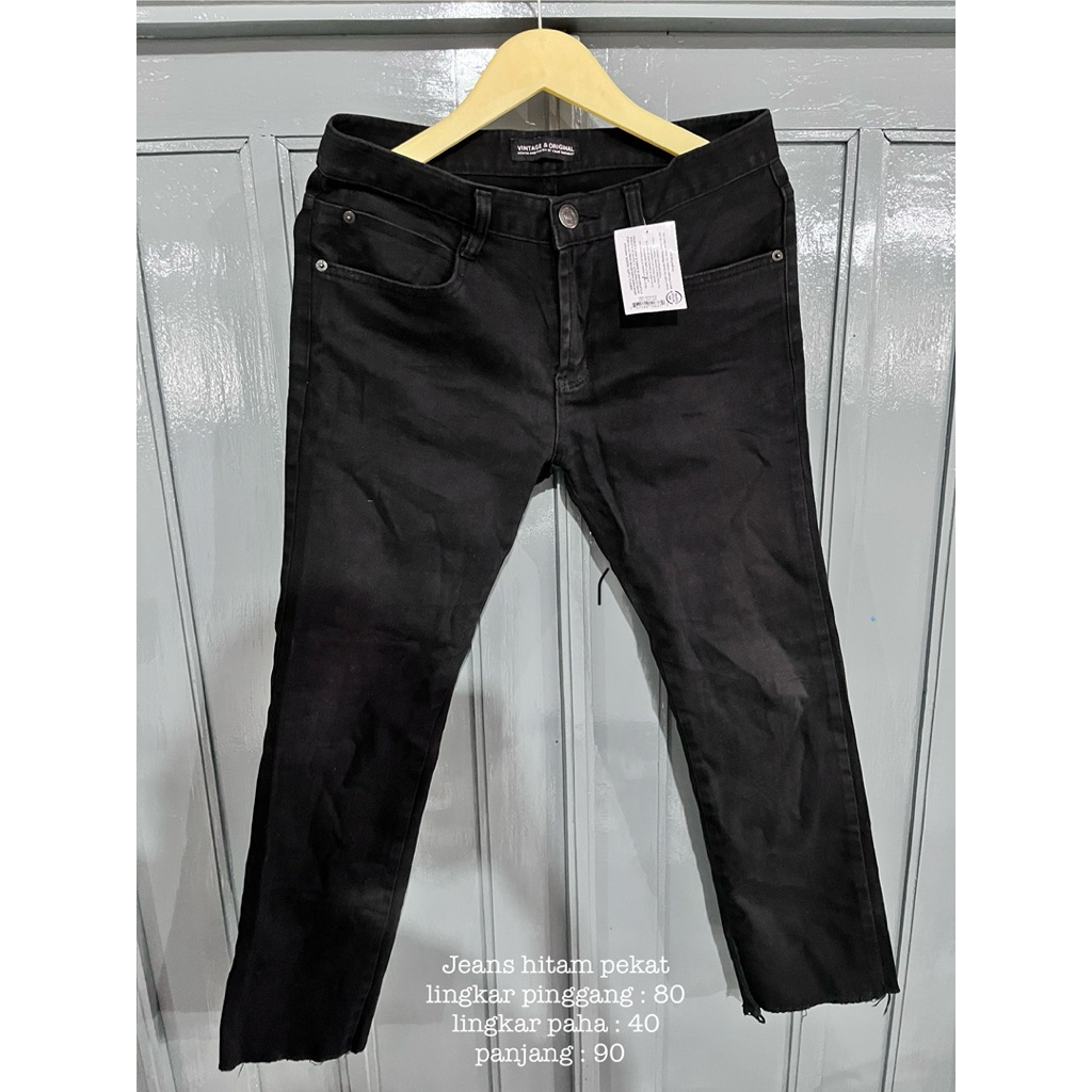PL CELANA JEANS HITAM
