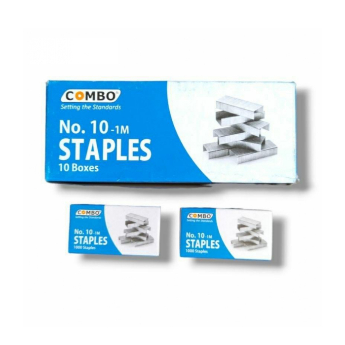 

ISI STAPLES COMBO NO.10 1 Pack (isi 20 Box Kecil) / Isi Stapler / Staples Kecil Combo No.10 / Box