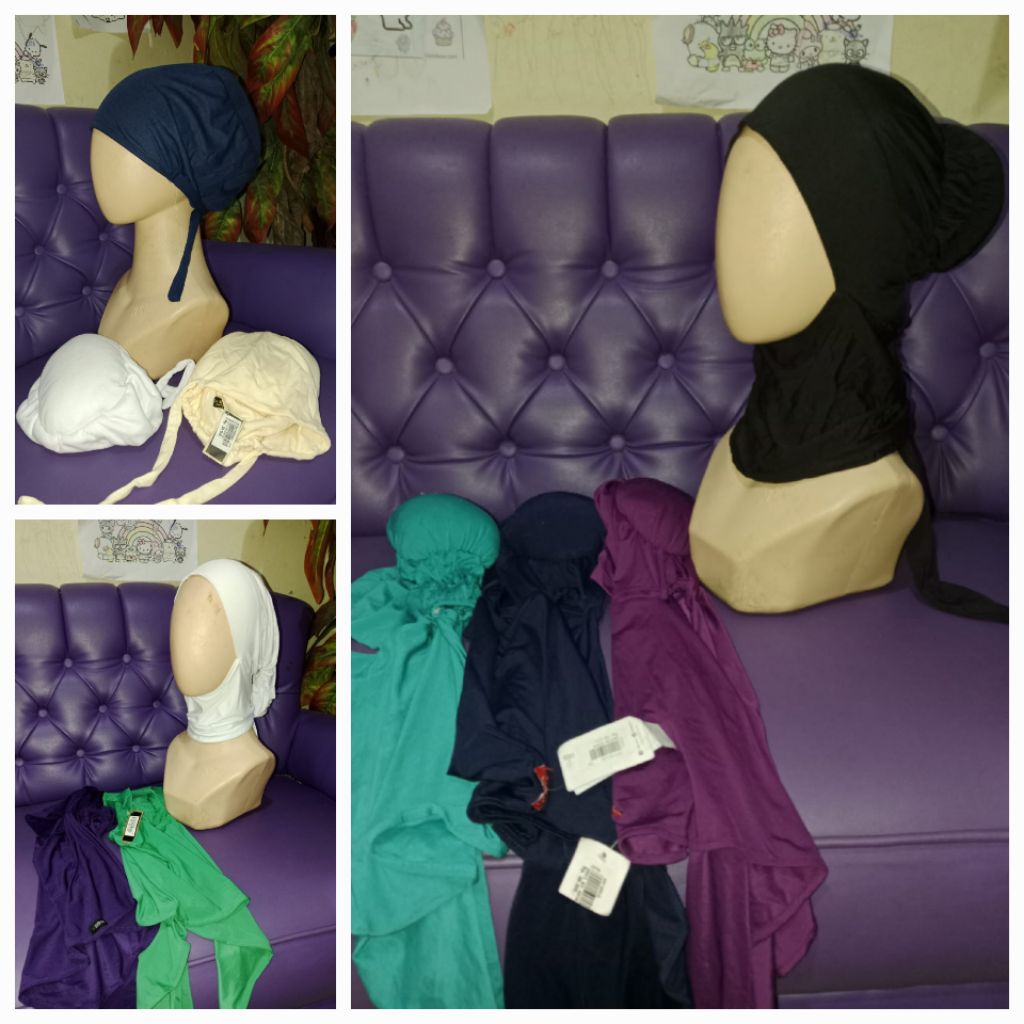 Ciput Cepol Haifa Hatori NEW Ninja Premium | Ciput Sanggul Shafira & Zoya