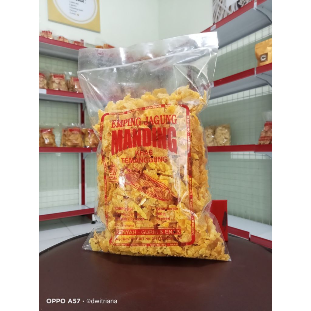 

Keripik Jagung | Keripik Emping Jagung | Camilan kekinian 200gram