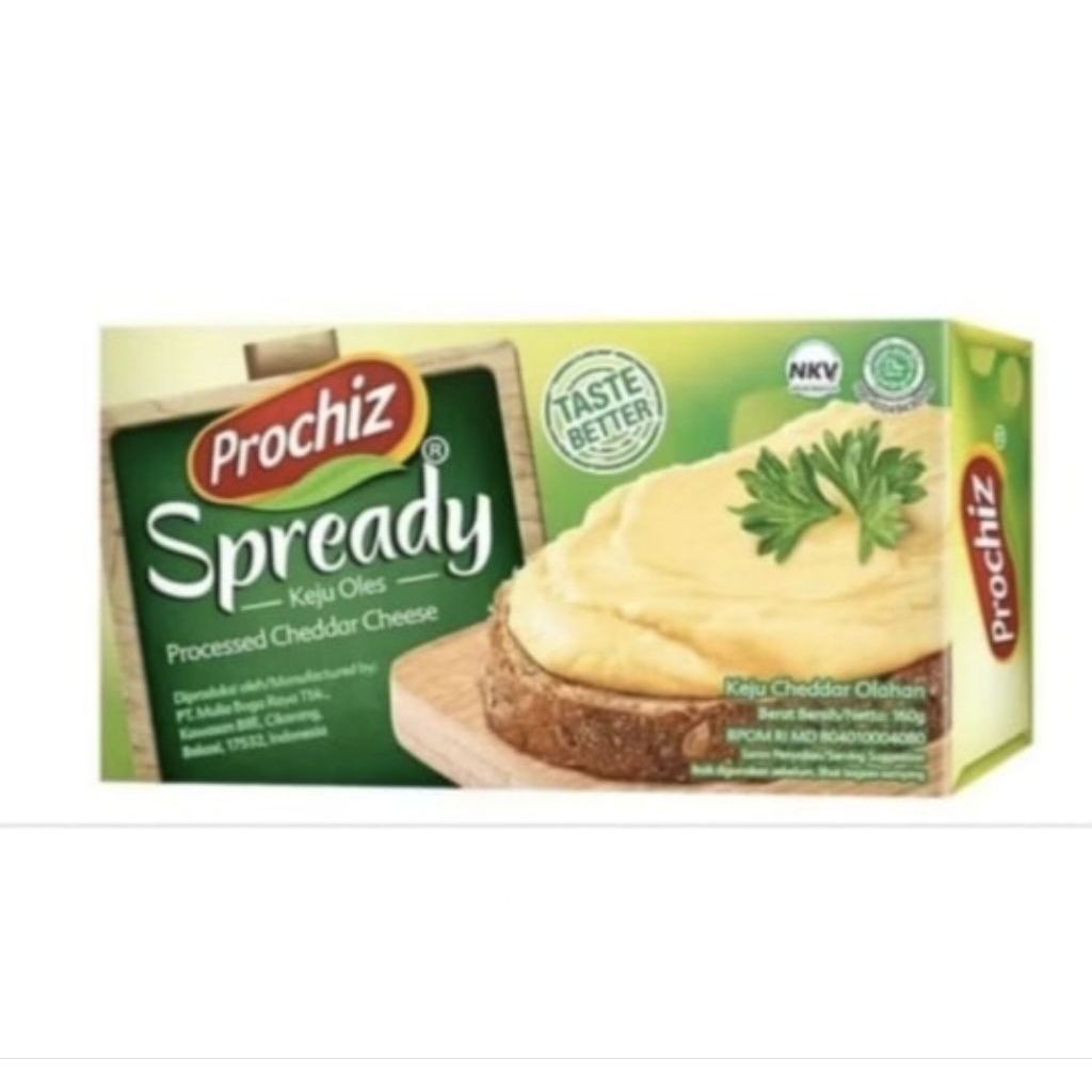 

Prochiz Spready Keju Oles 160gr | Keju Cheddar Olahan