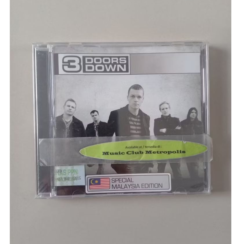 CD 3 DOORS DOWN - 3 DOORS DOWN IMOIRTED MALAYSIA