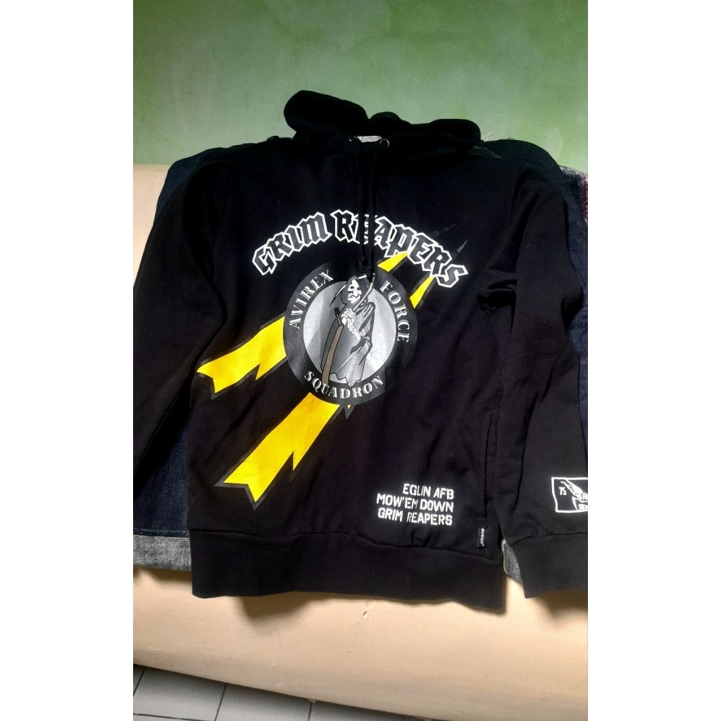 HOODIE AVIREX gream reapers original