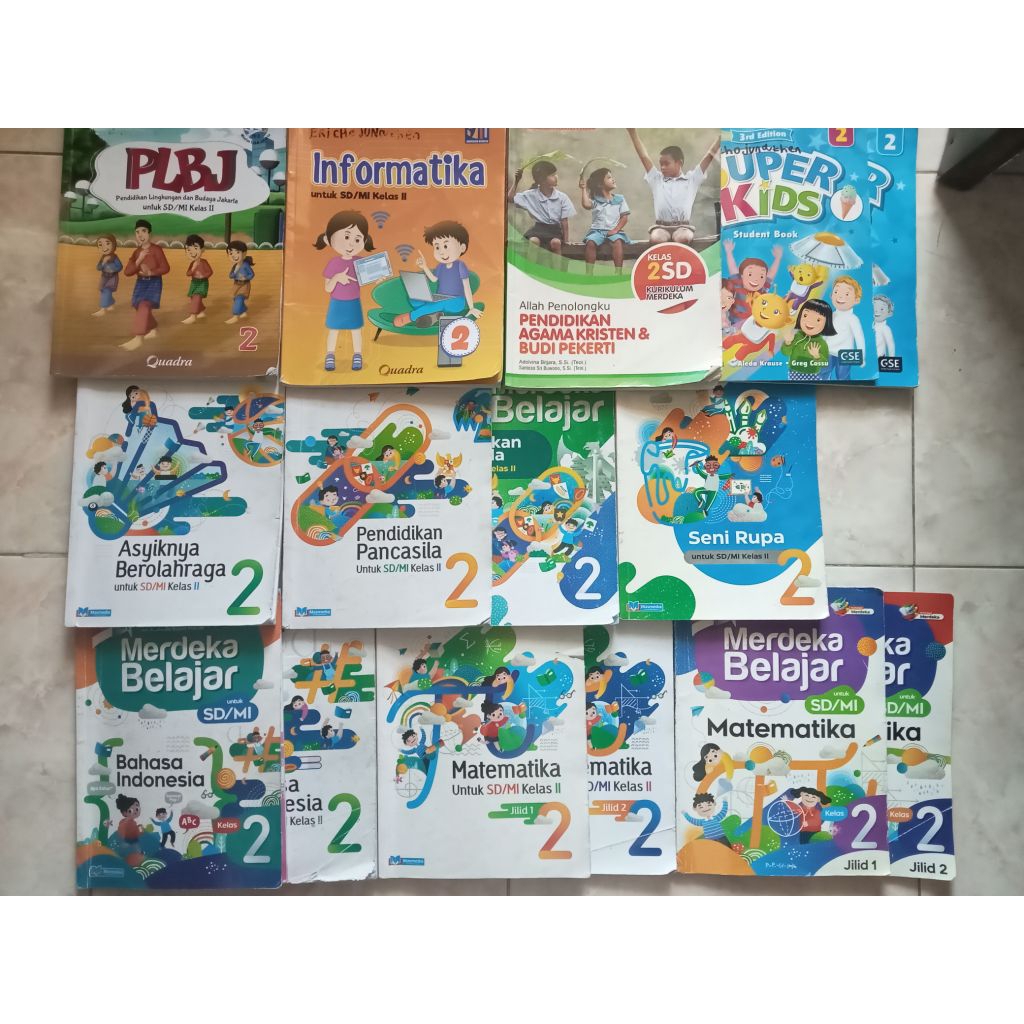buku pelajaran SD kelas 2 penerbit MASMEDIA