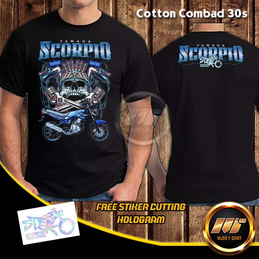 Kaos Yamaha Scorpio, Steko