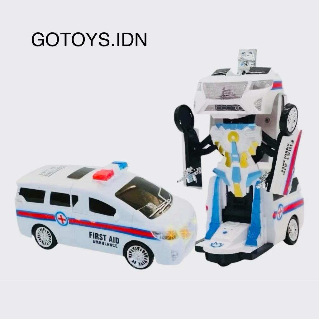 First Aid Pioneer - Mobil Ambulans Mainan Ambulance VANGUARD-LD109B