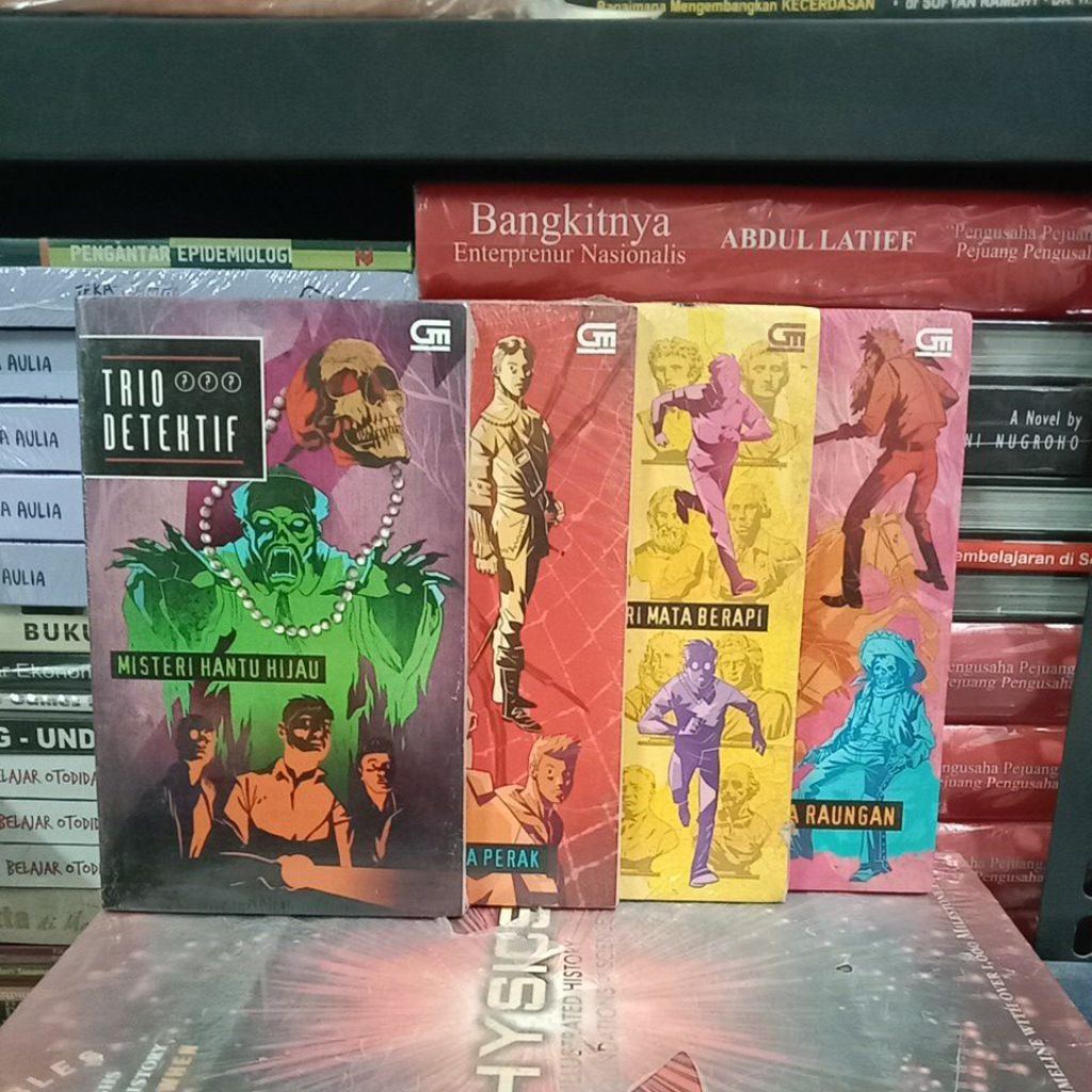 NOVEL ORIGINAL TRIO DETEKTIF BEKAS CABUTAN BOLEH BELI SATUAN LIHAT DIDESKRIPSINYA