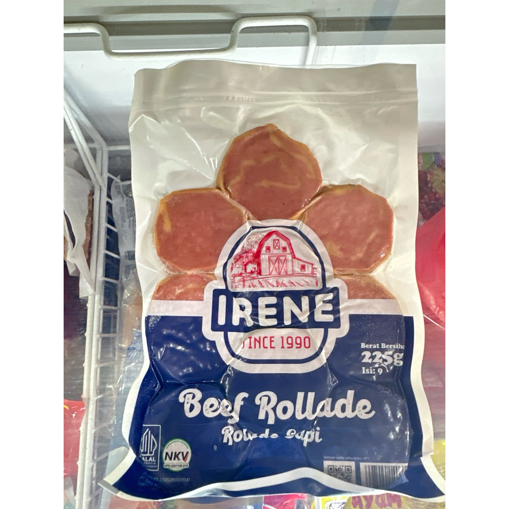 

rolade irene isi 9 enak