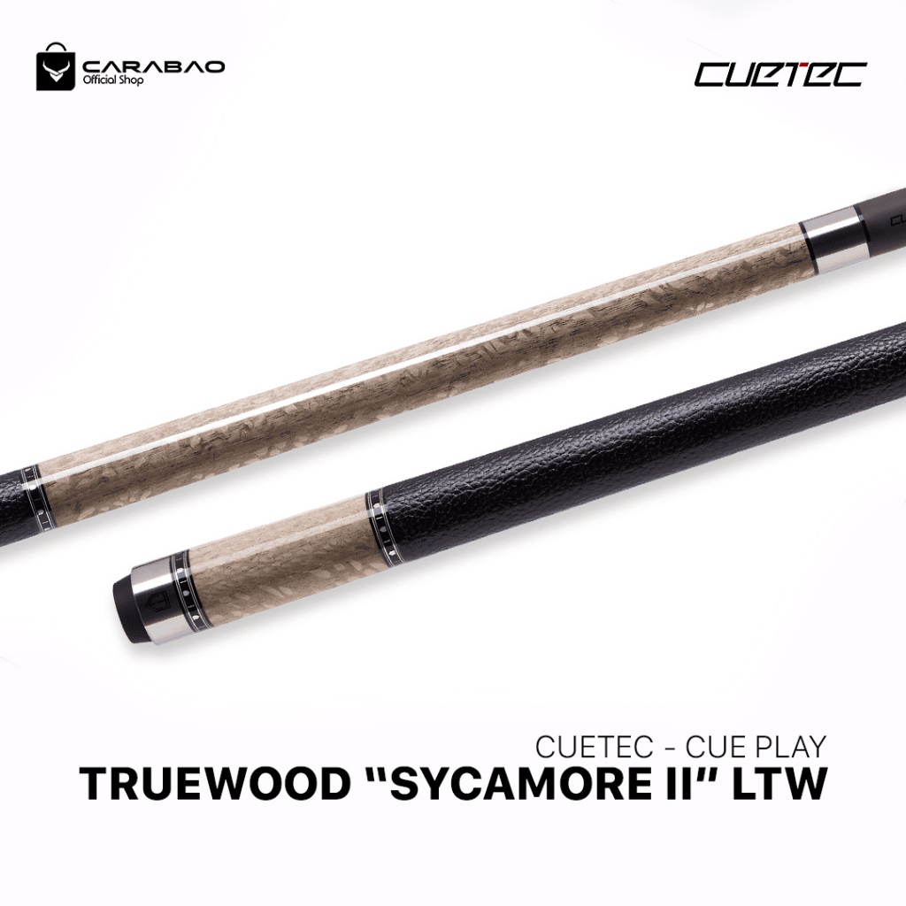 CUETEC TRUEWOOD SYCAMORE 2 LEATHER - STICK PLAY BILLIARD