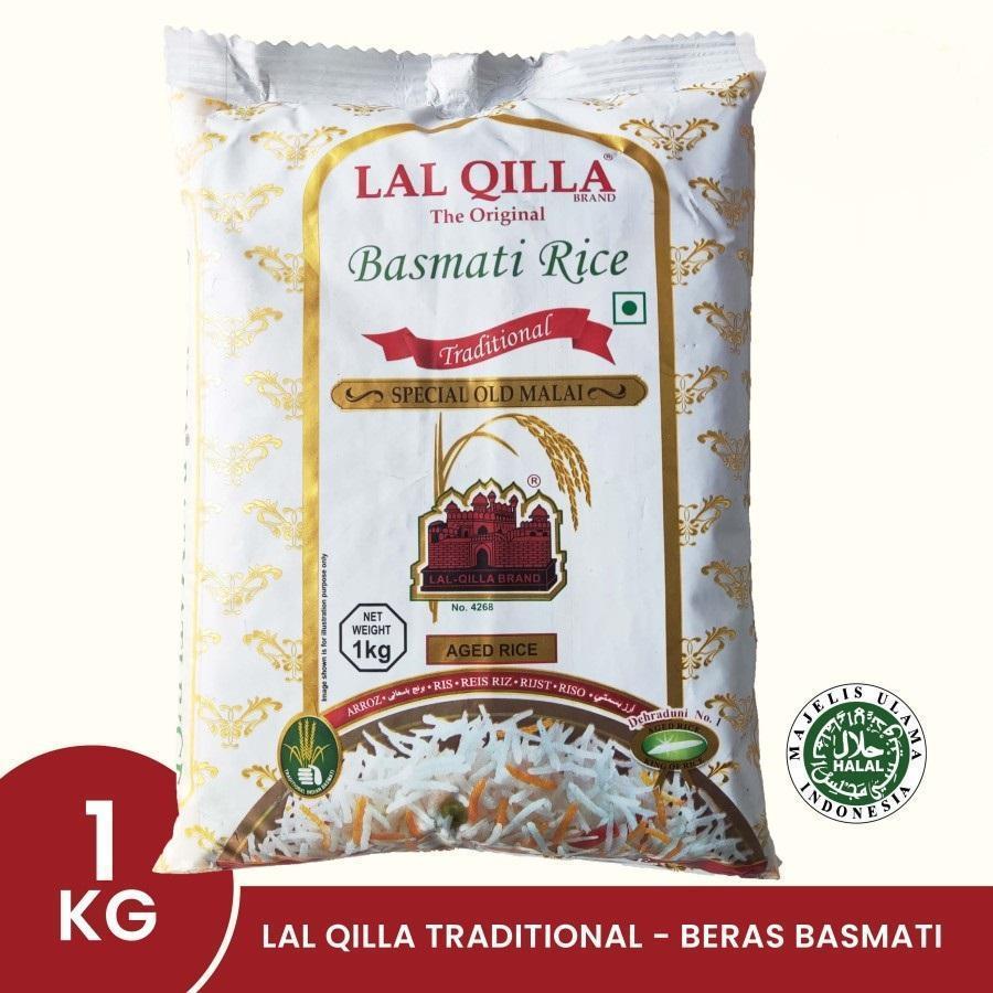 

Lal Qilla Traditional Beras Basmati 1KG