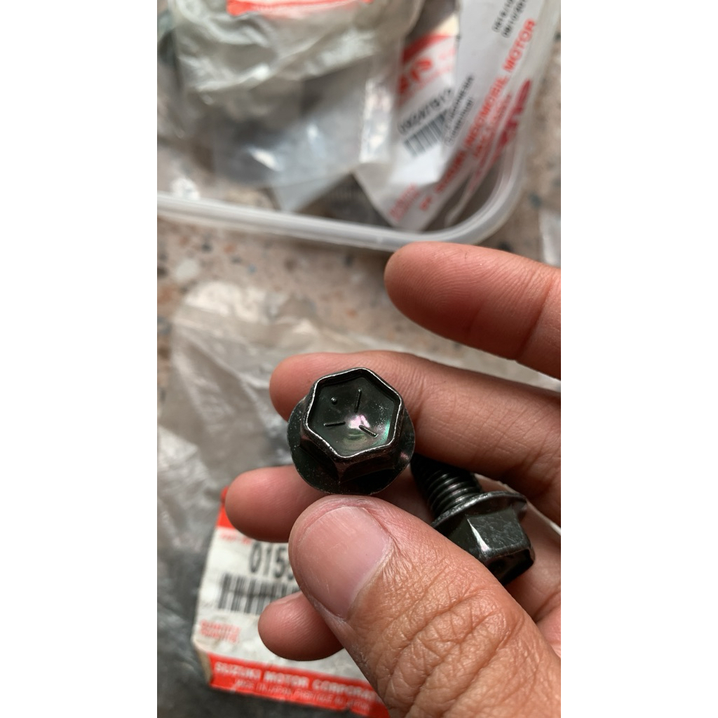 Baut Begel Belakang Baut Kaliper Belakang Satria Hiu Satria Lumba Original SGP JAPAN NOS